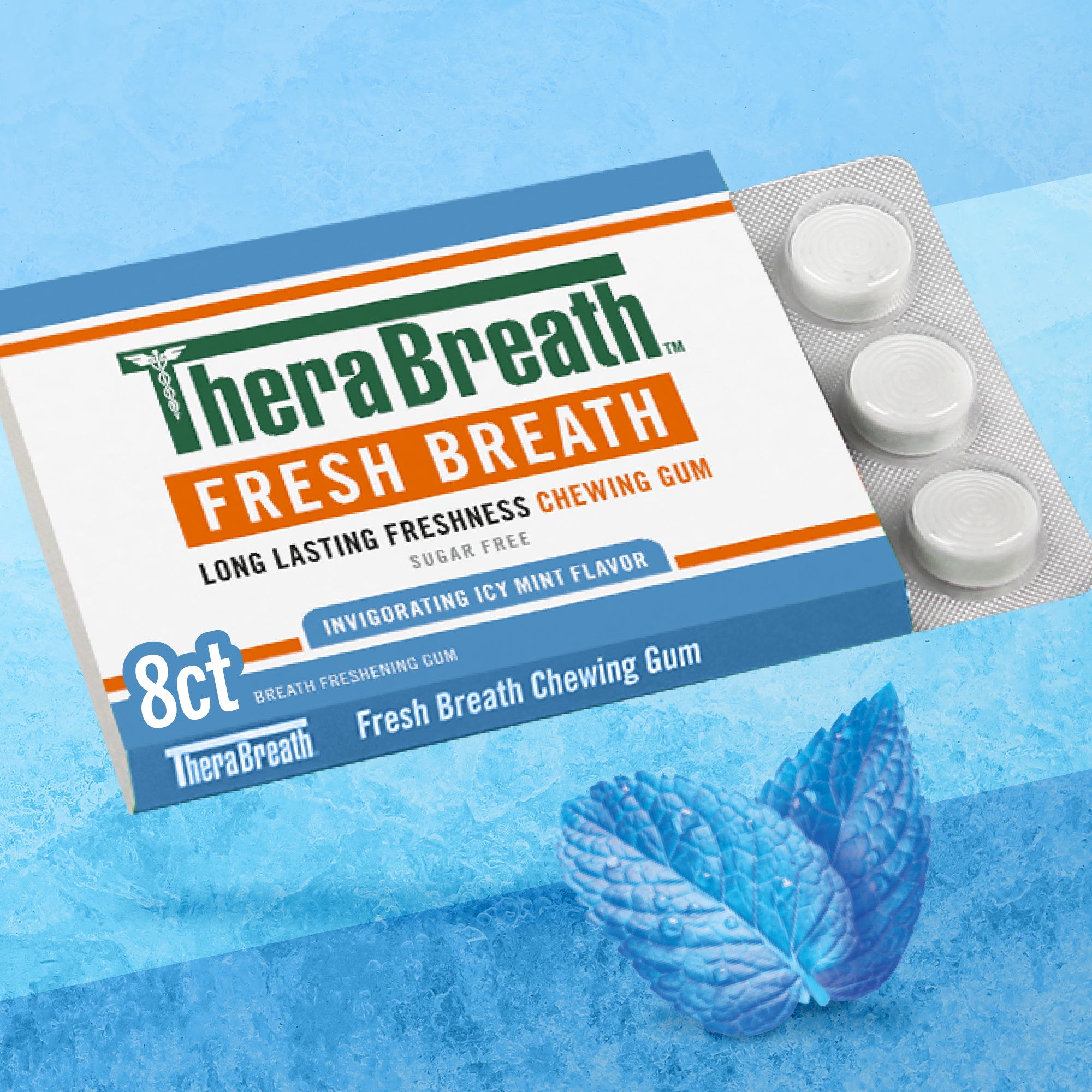 Chewing Gum. Invigorating Icy Mint Flavor - Image 3