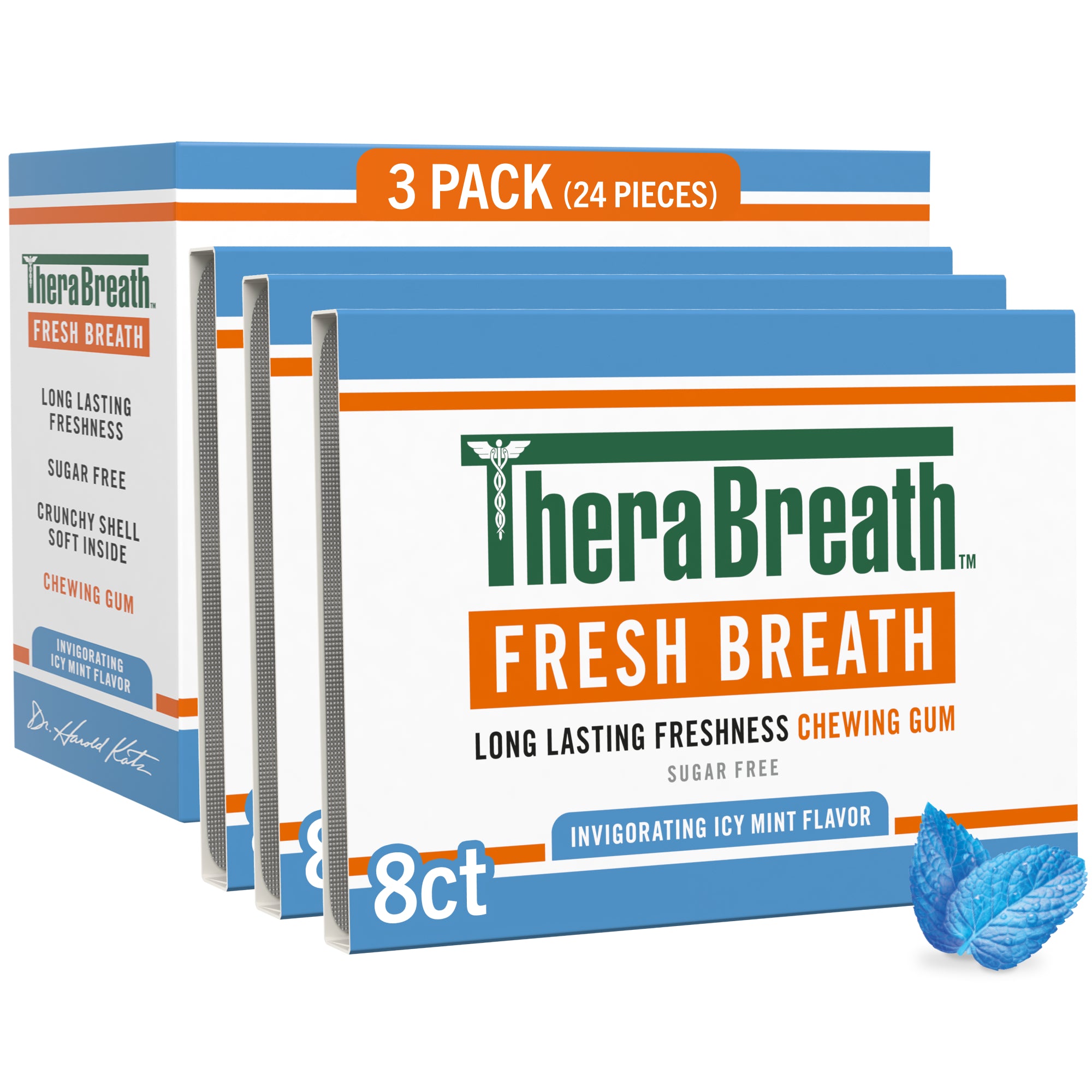 Chewing Gum. Invigorating Icy Mint Flavor - Image 2